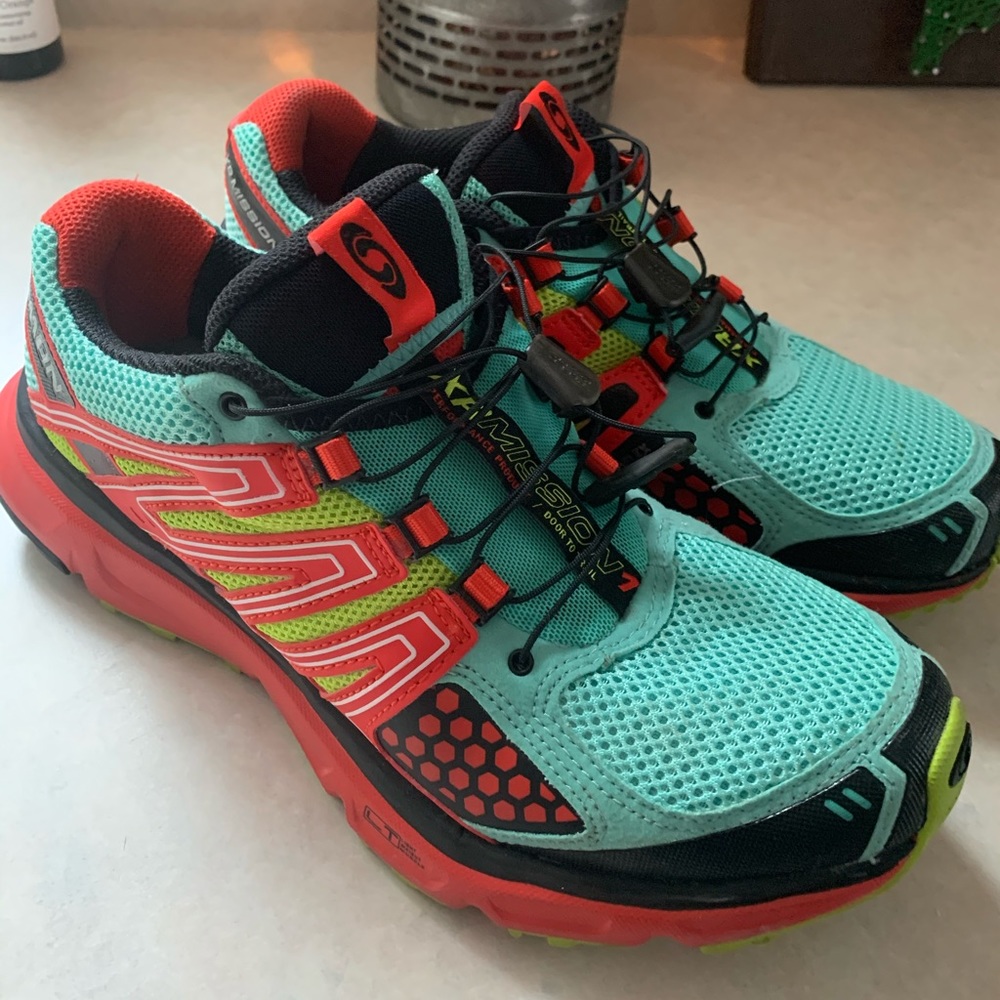 Solomon athletic shoes! Worn twice!